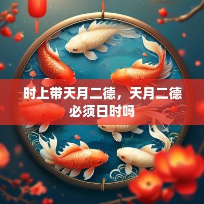 时上带天月二德，天月二德必须日时吗