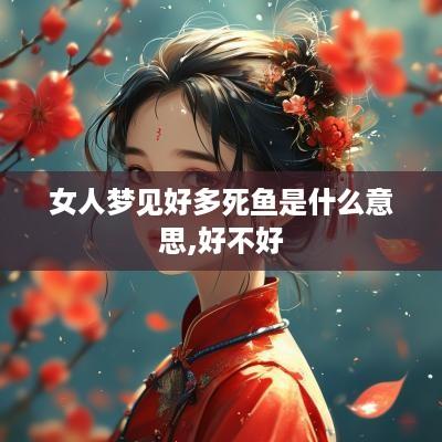 女人梦见好多死鱼是什么意思,好不好