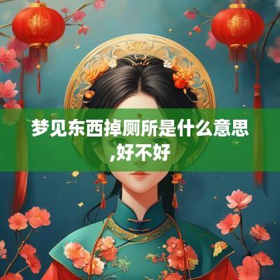 梦见东西掉厕所是什么意思,好不好