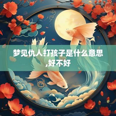 梦见仇人打孩子是什么意思,好不好