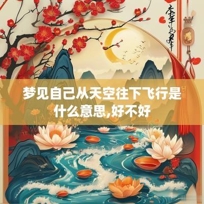 梦见自己从天空往下飞行是什么意思,好不好