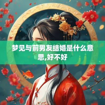 梦见与前男友结婚是什么意思,好不好