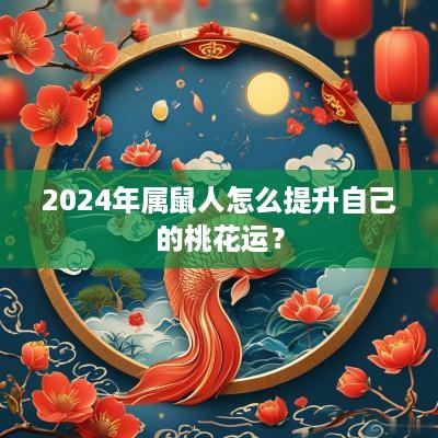 2025年属鼠人怎么提升自己的桃花运？