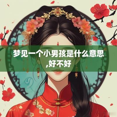 梦见一个小男孩是什么意思,好不好