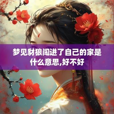 梦见豺狼闯进了自己的家是什么意思,好不好
