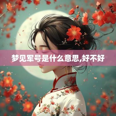 梦见军号是什么意思,好不好