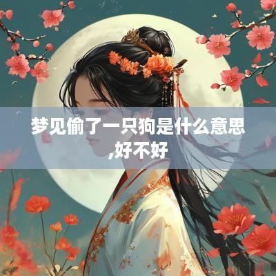 梦见偷了一只狗是什么意思,好不好