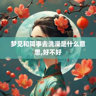 梦见和同事去洗澡是什么意思,好不好