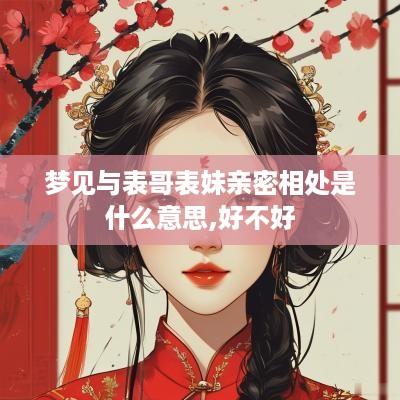 梦见与表哥表妹亲密相处是什么意思,好不好