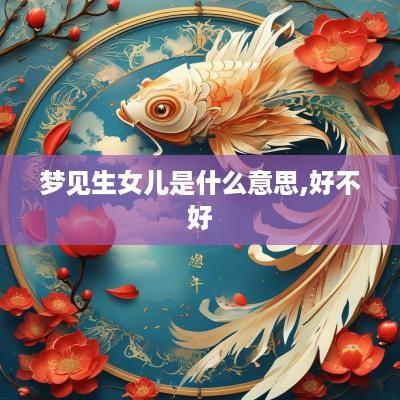 梦见生女儿是什么意思,好不好