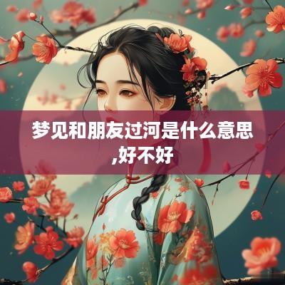 梦见和朋友过河是什么意思,好不好