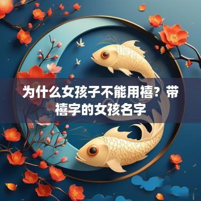 为什么女孩子不能用禧？带禧字的女孩名字