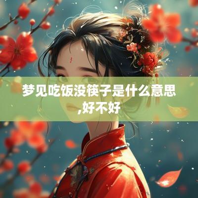 梦见吃饭没筷子是什么意思,好不好