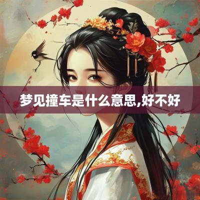 梦见撞车是什么意思,好不好