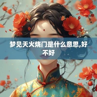 梦见天火烧门是什么意思,好不好