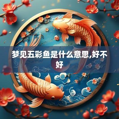 梦见五彩鱼是什么意思,好不好