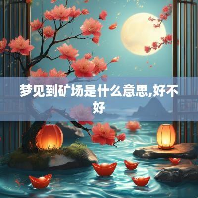 梦见到矿场是什么意思,好不好
