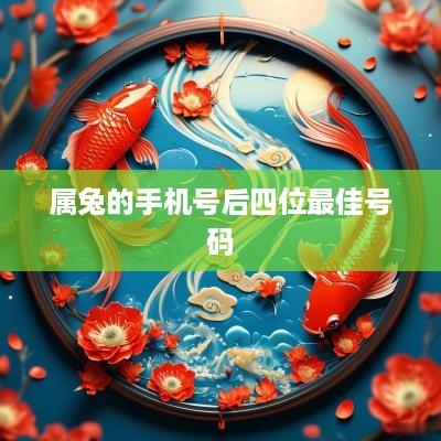 属兔的手机号后四位最佳号码