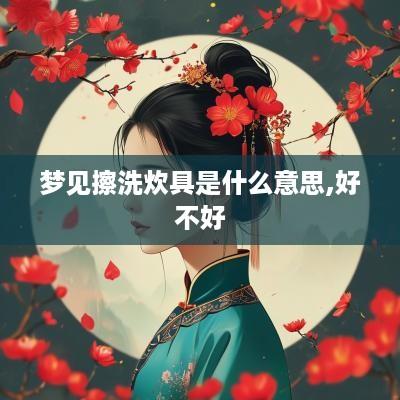 梦见擦洗炊具是什么意思,好不好