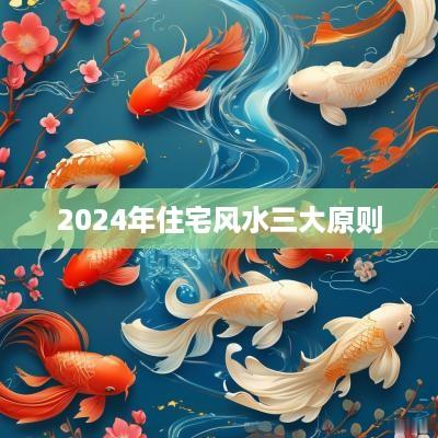 2025年住宅风水三大原则