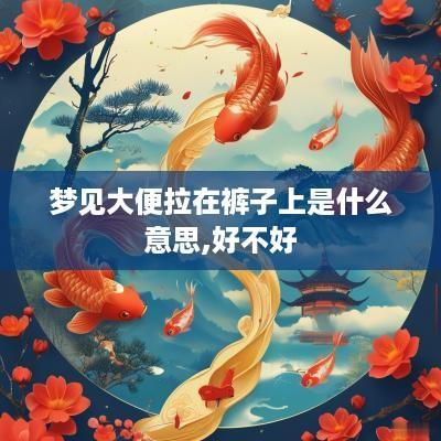 梦见大便拉在裤子上是什么意思,好不好