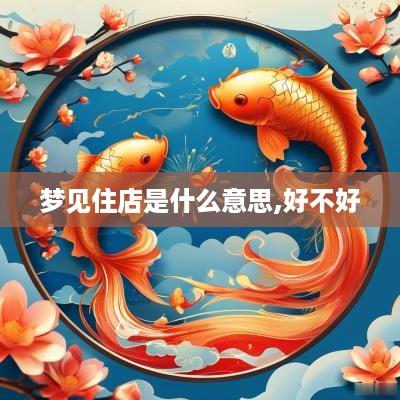 梦见住店是什么意思,好不好