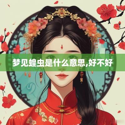 梦见蝗虫是什么意思,好不好