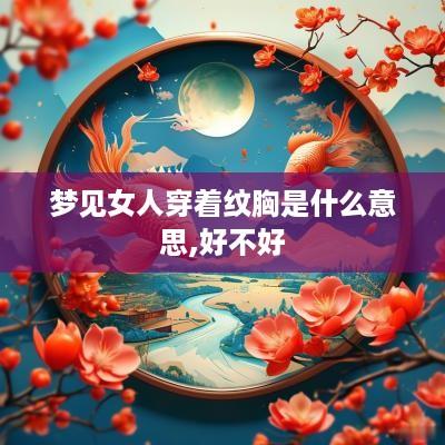 梦见女人穿着纹胸是什么意思,好不好