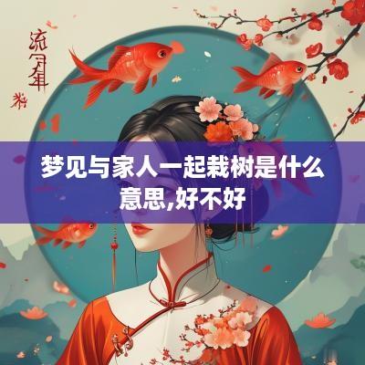 梦见与家人一起栽树是什么意思,好不好