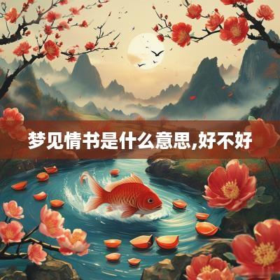 梦见情书是什么意思,好不好