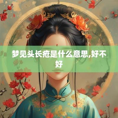 梦见头长疮是什么意思,好不好