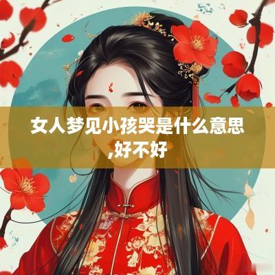 女人梦见小孩哭是什么意思,好不好