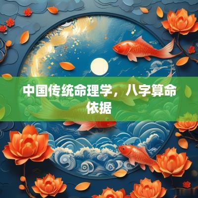中国传统命理学，八字算命依据