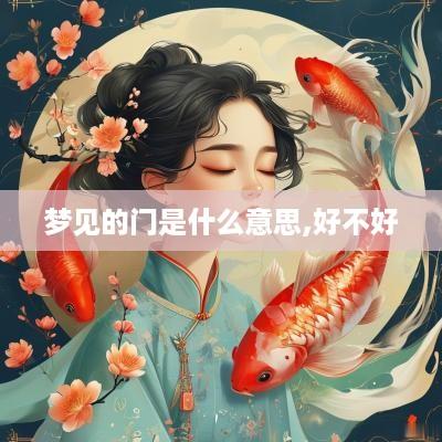 梦见的门是什么意思,好不好