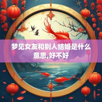 梦见女友和别人结婚是什么意思,好不好