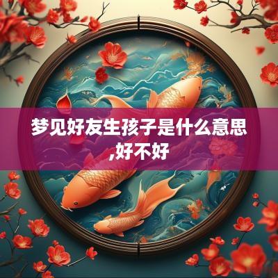 梦见好友生孩子是什么意思,好不好