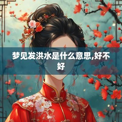 梦见发洪水是什么意思,好不好