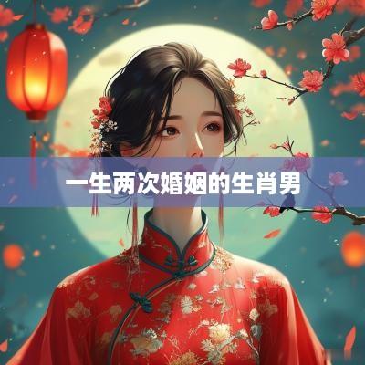 一生两次婚姻的生肖男