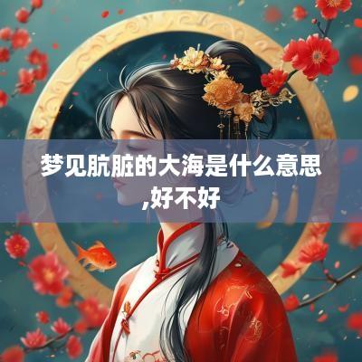 梦见肮脏的大海是什么意思,好不好
