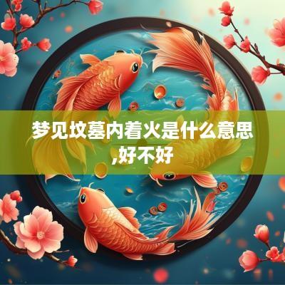 梦见坟墓内着火是什么意思,好不好
