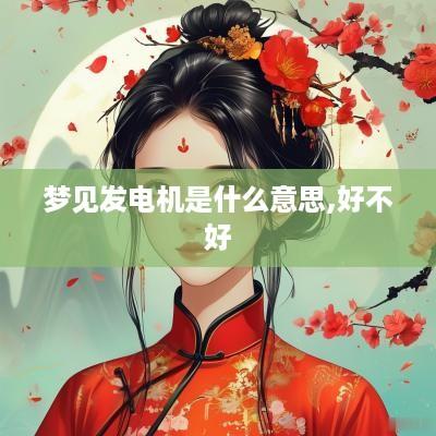 梦见发电机是什么意思,好不好