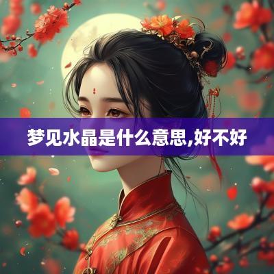 梦见水晶是什么意思,好不好