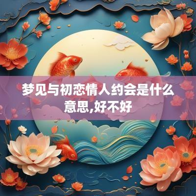 梦见与初恋情人约会是什么意思,好不好