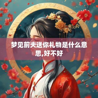 梦见前夫送你礼物是什么意思,好不好