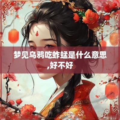 梦见乌鸦吃蚱蜢是什么意思,好不好