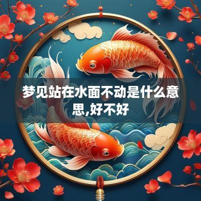 梦见站在水面不动是什么意思,好不好