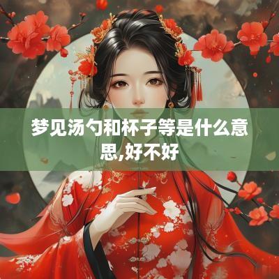梦见汤勺和杯子等是什么意思,好不好