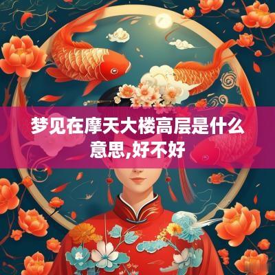 梦见在摩天大楼高层是什么意思,好不好