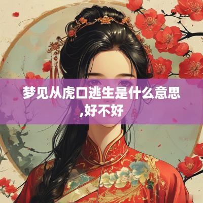 梦见从虎口逃生是什么意思,好不好