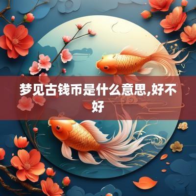 梦见古钱币是什么意思,好不好